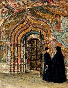Василий В. Верещагин - Входная дверь в Ипатьевский собор в Костроме