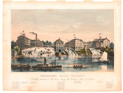 Vergennes Falls, Vermont LCCN2003688602
