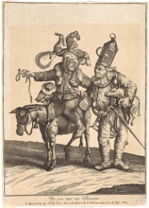 Verklede figuren met verschillende dieren