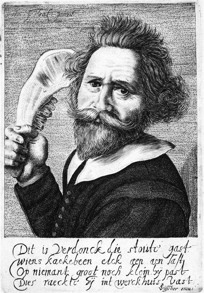 Verdonck, after Frans Hals (c 1582 - 1666)