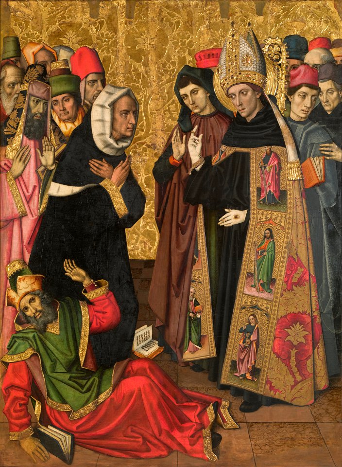 Vergós Group - Saint Augustine Disputing with the Heretics - Google Art Project