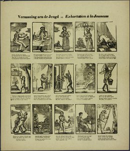 Vermaning aen de jeugd-Catchpenny print-Borms 0612