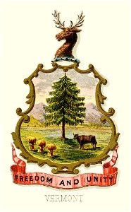 Vermont state coat of arms (1876, restored TIF)