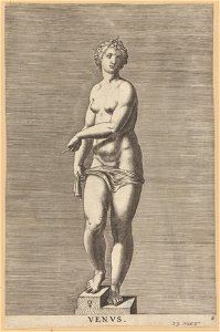 Venus 1585 print by Jacques Jonghelinck, S.I 1465, Prints Department, Royal Library of Belgium