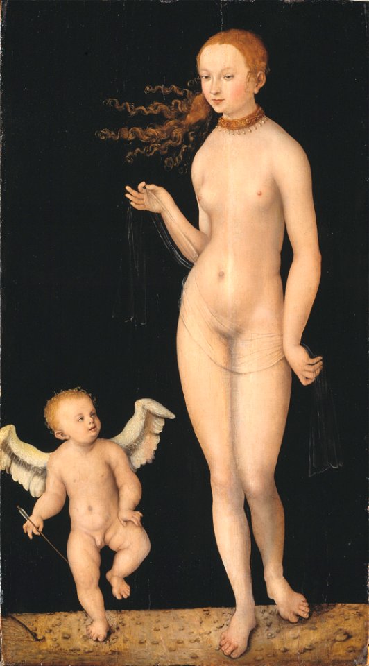 Venus and Cupid (Lucas Cranach d.ä.) - Nationalmuseum - 17209
