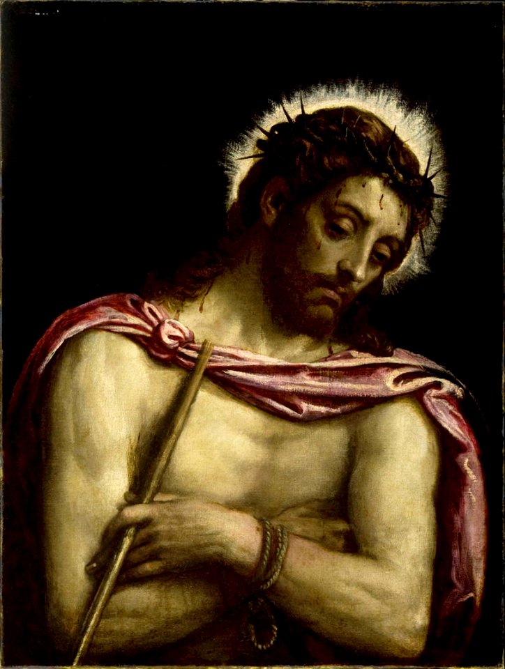 Veronese - Christ Crowned with Thorns, circa 1584-1585