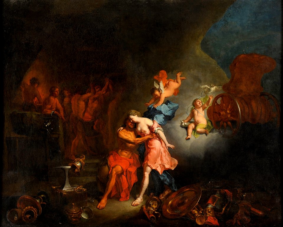 Venus in der Schmiede des Vulkan 17-18Jh