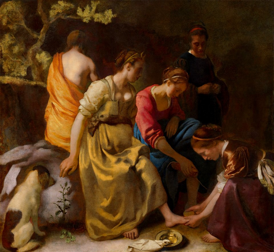 Vermeer - Diana and Her Companions