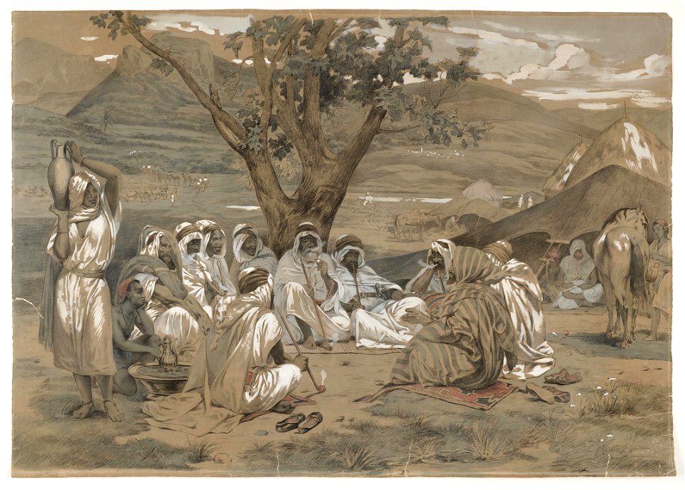 Vernet Scène berbère, campement 77.986.0.138 mb