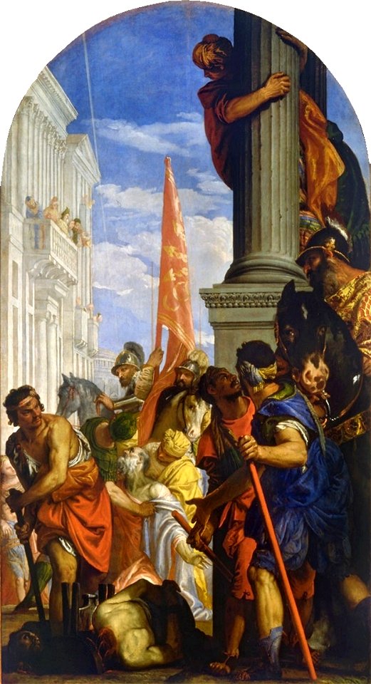 Veronese - The Martyrdom of Saint Primus and Saint Felician, circa 1562