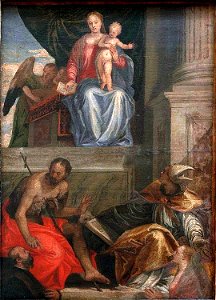 Veronese - The Virgin and Child with Saints and Donors