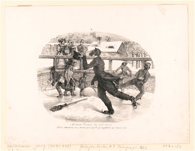 Verlegenheiten. No. 9, Ach! meine Damen das geht horrl Taites attention mes dames, avec quelle promptitude je mens vain - - Danhauser. LCCN2012649938