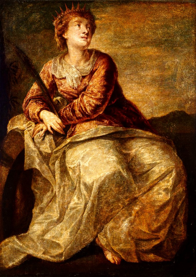 Veronese, Paolo - St Catherine - Google Art Project