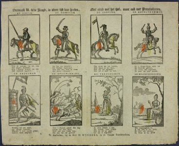 Vermaak u, lieve jeugd, in uwen tijd van speelen, niet altijd met het spel, maar ook met prenttafreelen-Catchpenny print-Borms 0894