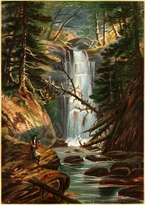 Vermont Scenery, Gulf Falls 2 (Boston Public Library)