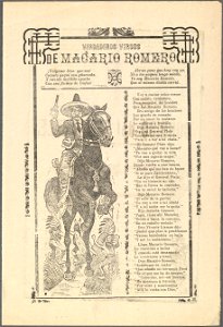 Verdaderos versos de Macario Romero LCCN99615901