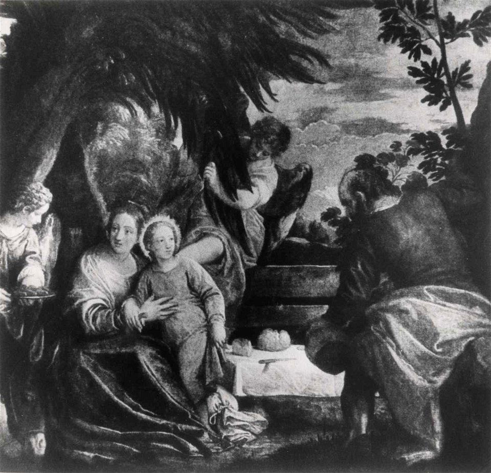 Veronese - Riposo nella fuga in Egitto, Mercato antiquario, Londra