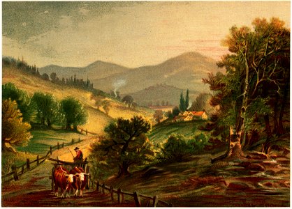 Vermont Scenery, The Road to Montepelier 2 (Boston Public Library)