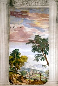Veronese - Villa Barbaro, Maser, 2wall1