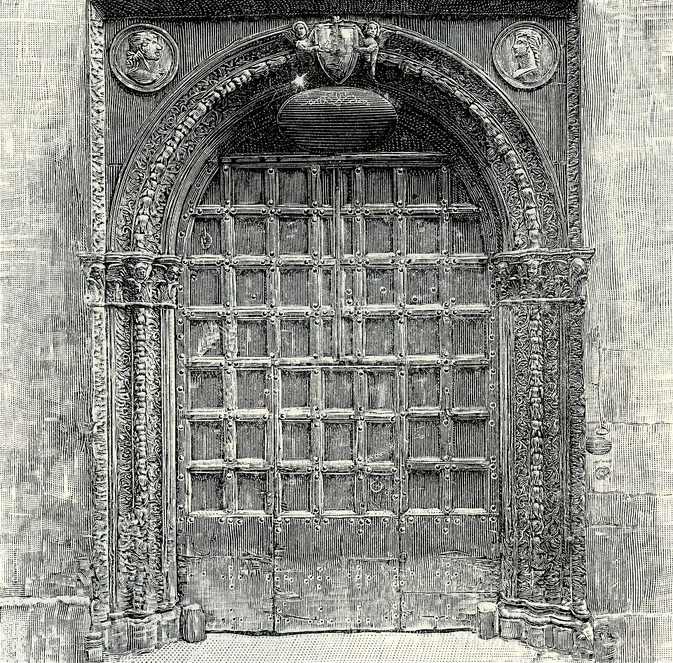 Verona porta del Palazzo Da Lisca