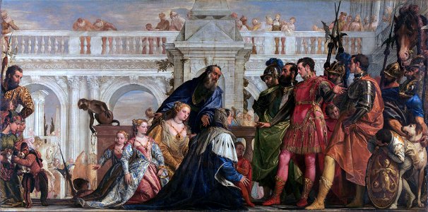 The Family of Darius before Alexander by Paolo Veronese 1570FXD