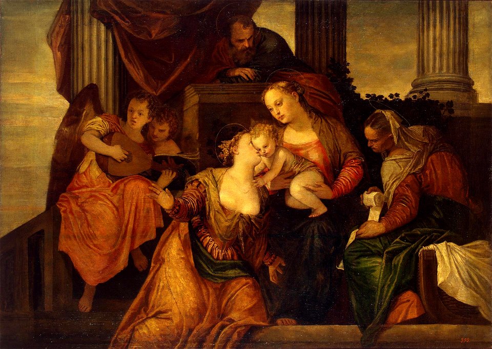 Veronese Ermitage - Mystic Marriage of St Catherine