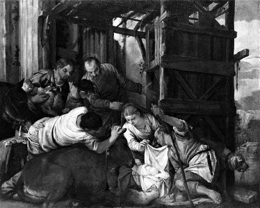 Veronese - Adorazione dei pastori, Collezione privata, Londra