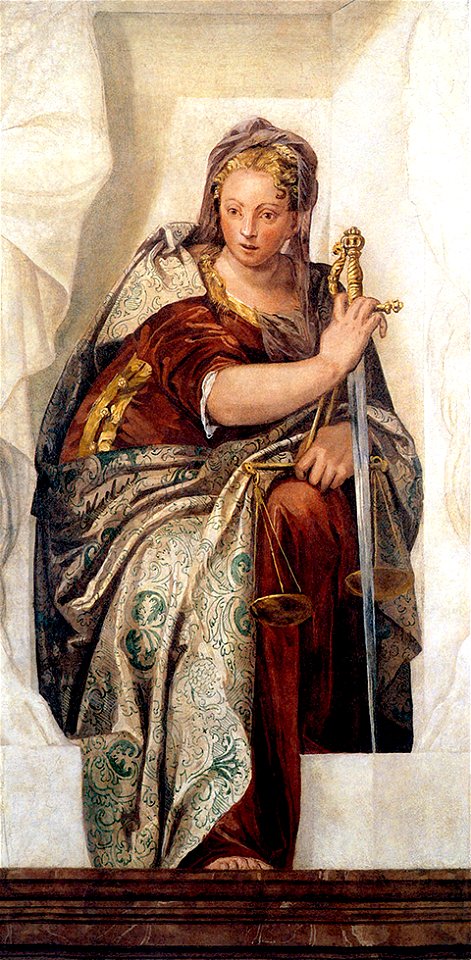 Paolo Veronese - Giustizia (2)- Duomo Castelfranco