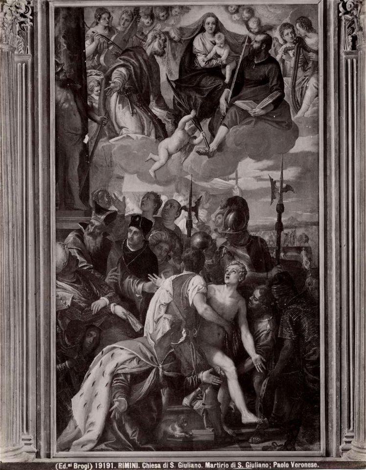 Veronese - Martirio di san Giuliano, Chiesa di S. Giuliano