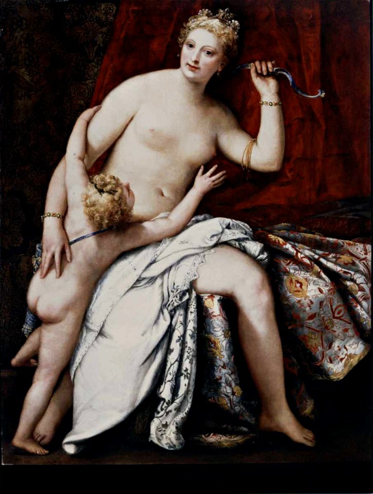 Veronese - Venere disarma Cupido, Collezione privata, Roma
