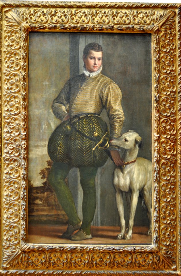Veronese, Boy with a Greyhound, Met Mus