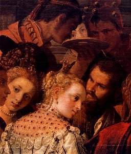 Veronese, Paolo - Marriage at Cana (detail) - 1571-72
