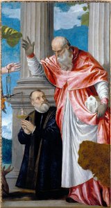 Veronese, Paolo - St Jerome and a Donor - Google Art Project