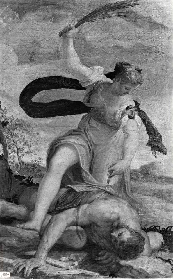 Veronese - Allegoria della Virtù che fustiga il Vizio, inv. 165