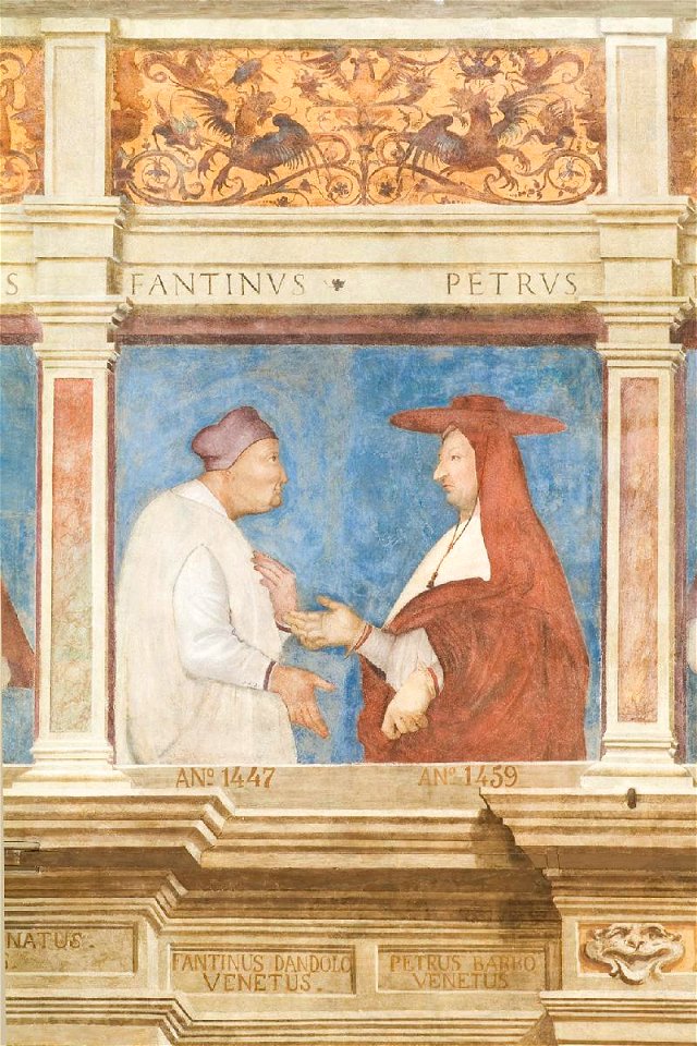 Vescovi Padova - Fantino Dandolo e Pietro Barbo