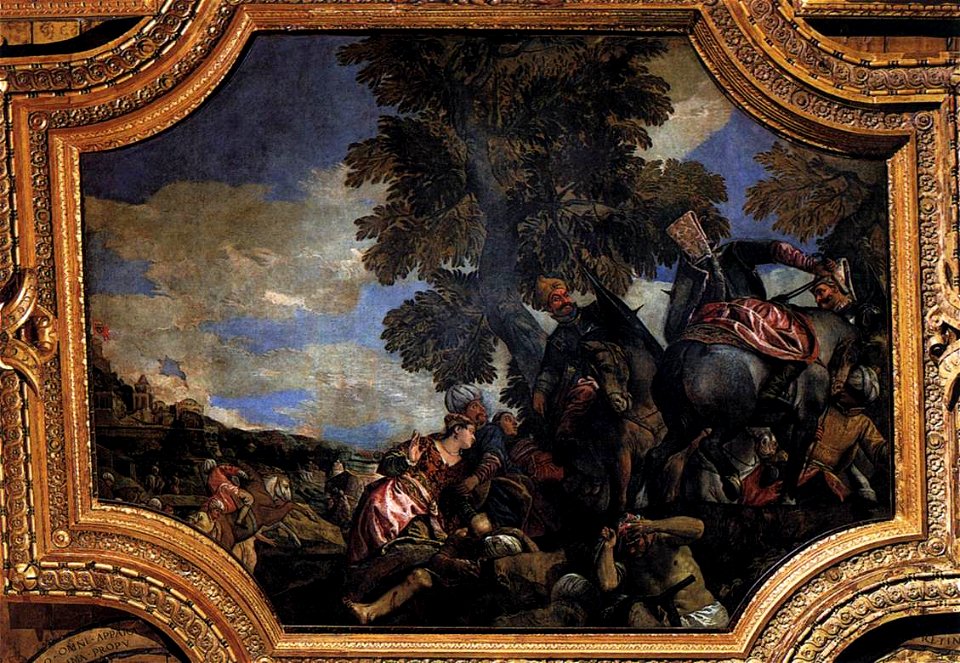 Paolo Veronese - Siege of Scutari - WGA24944