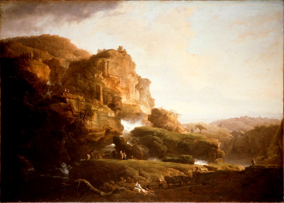 Vernet, Claude Joseph - Italian Landscape - Google Art Project
