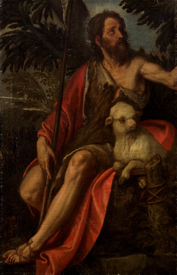 Veronese - Saint John Agnus Dei GG 1545