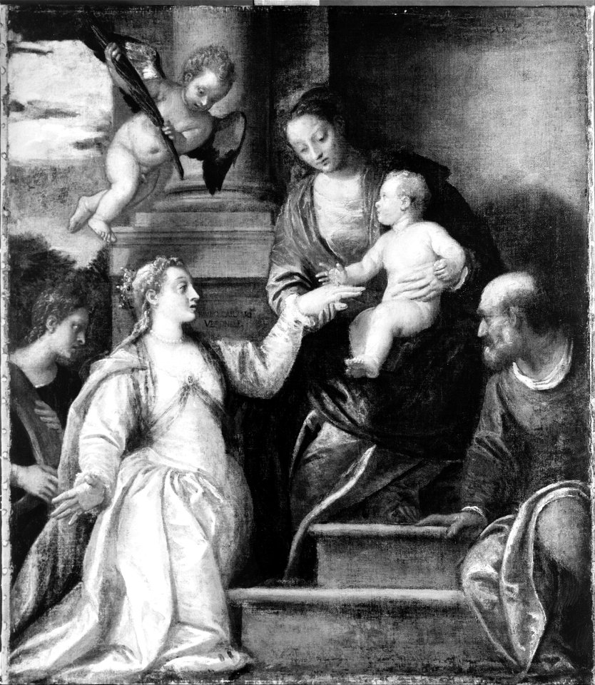 Veronese, Paolo - The Mystic Marriage of St Catherine - Google Art Project