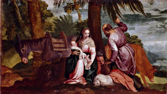 Veronese - Riposo nella fuga in Egitto, Syon House