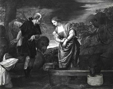 Veronese - Rebecca riceve doni da Eliezer, Brocklesby Park