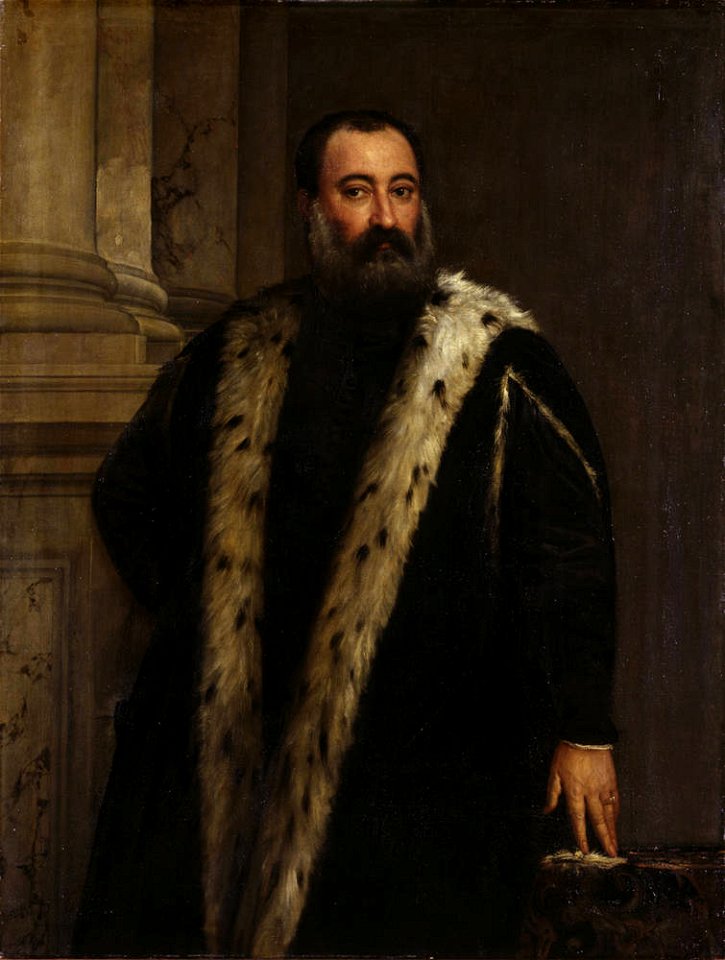 Veronese - Bildnis des Admirals Girolamo Contarini, Um 1570