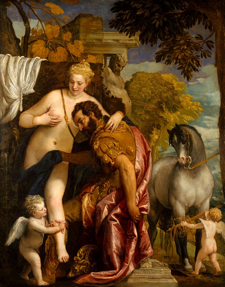 Veronese, Paolo - Mars and Venus United by Love - mid-1570s