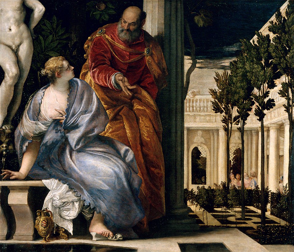 Veronese-Bethsabée au bain-Lyon