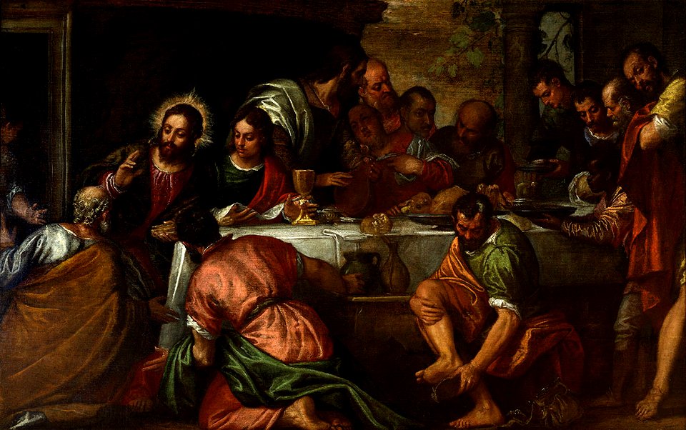 Veronese - The Washing of Feet, circa 1585