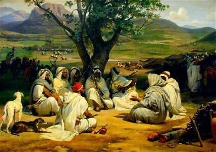 Horace Vernet - Arab Chieftains in Council (The Negotiator) - WGA24751