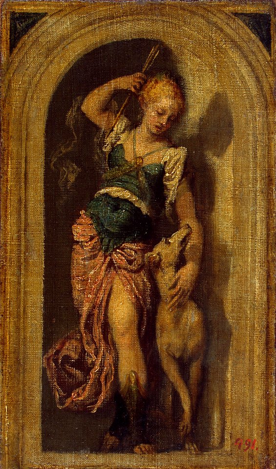 Veronese Ermitage - Diana (sketch)