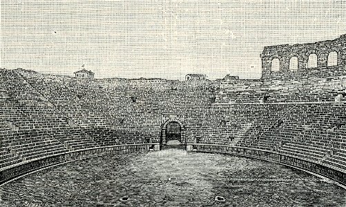 Verona interno dell Arena od Anfiteatro