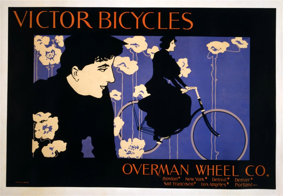 Victor Bicycles Overman Wheel Co. - - Bradley. LCCN99472283 (cropped)