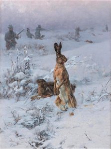 Jaroslav Věšín - Na honu (1892)